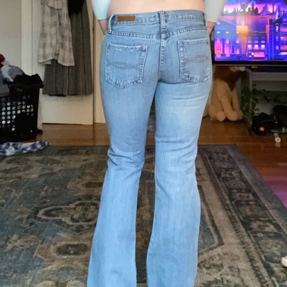 Vintage Abercrombie Low Waisted Flare Jeans - Picture 2 of 2